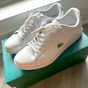 Lacoste White Carnaby Evo Sneakers